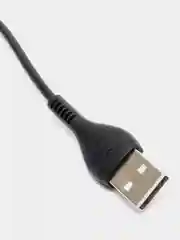 Черный кабель зарядный HOCO X37, быстрая зарядка QC3.0, Micro-USB, до 2.4 А, 1 м