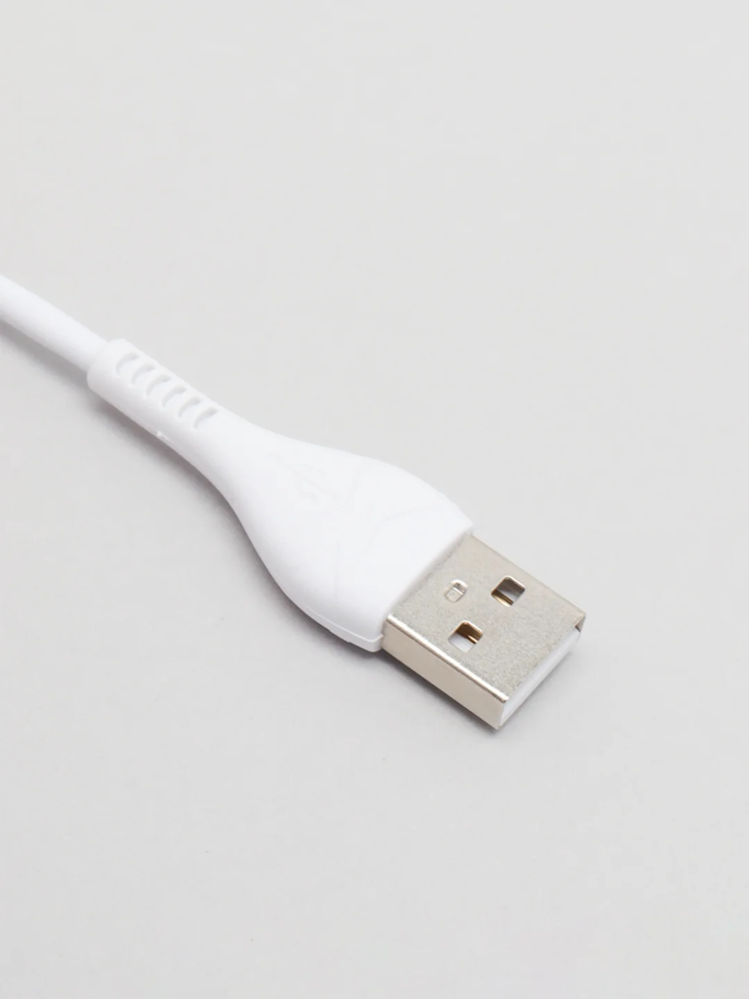 Белый кабель зарядный HOCO X37, быстрая зарядка QC3.0, Micro-USB, до 2.4 А, 1 м