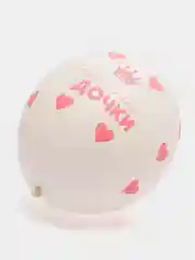 Белый воздушный шар "С РОЖДЕНИЕМ ДОЧЕРИ"