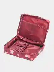 Бордовый косметичка дорожная