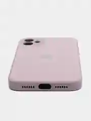 Бежевый меланж чехол для iPhone 11, силиконовый, со стеклянной панелью