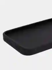 Черный чехол для iPhone 11, силиконовый, со стеклянной панелью