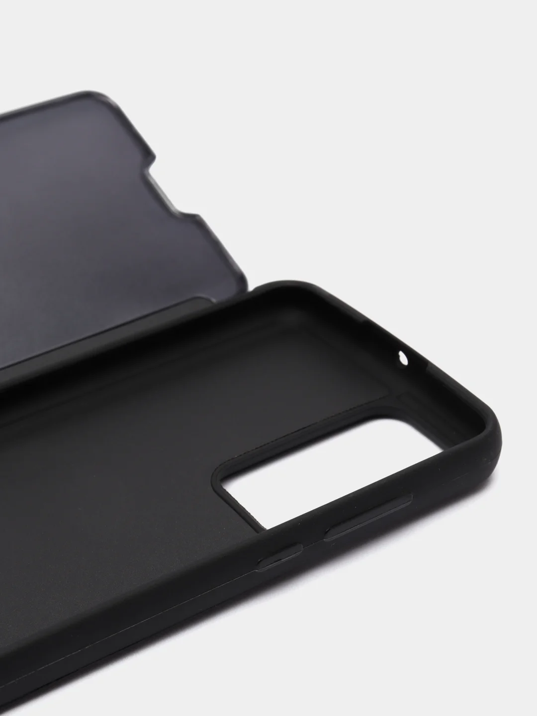 Хром чехол-книжка с прозрачным окном Huawei P40/P40 Lite/Y6 2019/P SMART 2021/P30Lite