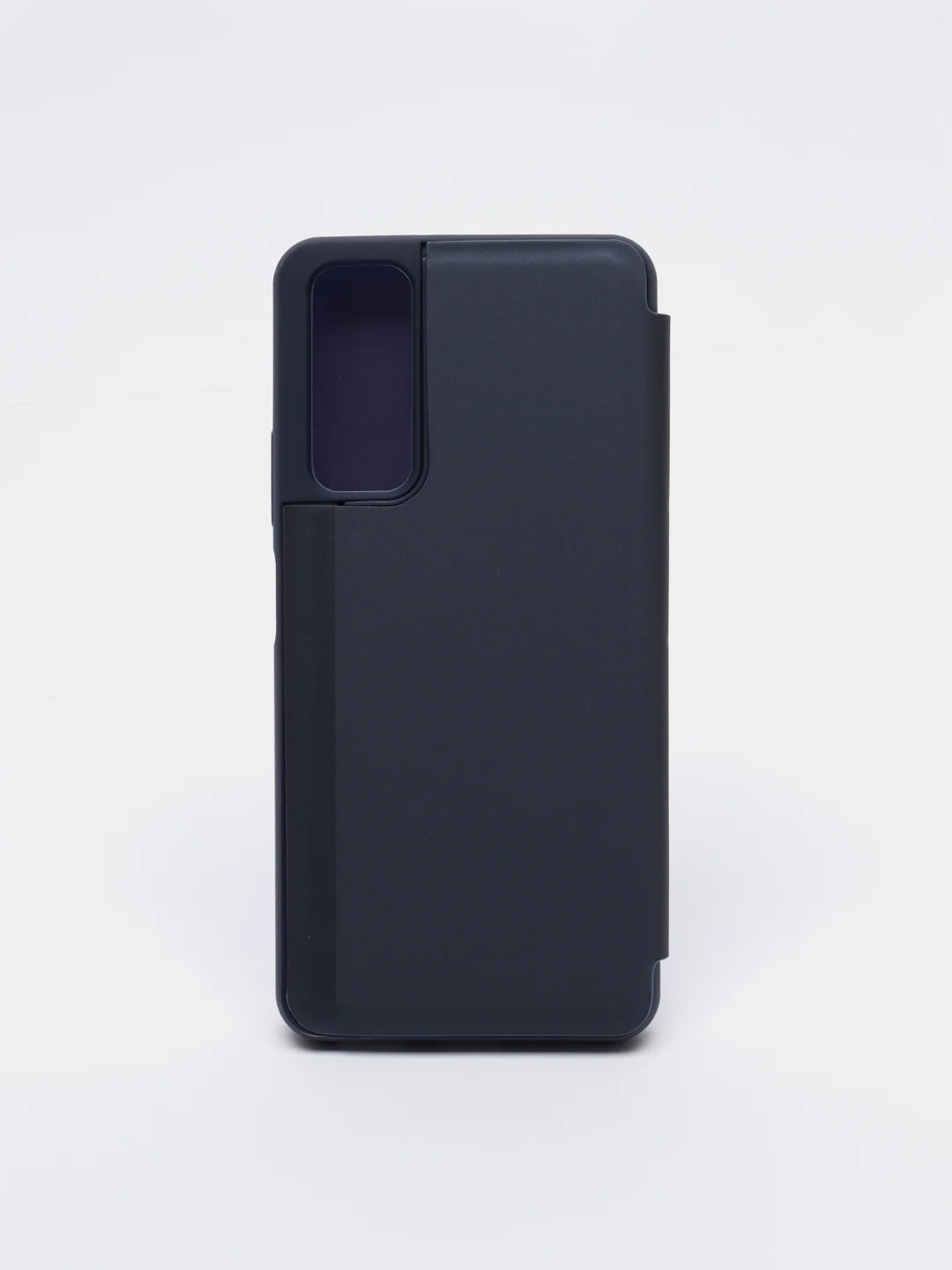 Темно-синий чехол-книжка с прозрачным окном Huawei P40/P40 Lite/Y6 2019/P SMART 2021/P30Lite