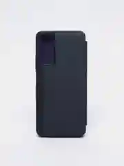 Темно-синий чехол-книжка с прозрачным окном Huawei P40/P40 Lite/Y6 2019/P SMART 2021/P30Lite
