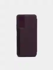 Фиолетовый чехол-книжка с прозрачным окном Huawei P40/P40 Lite/Y6 2019/P SMART 2021/P30Lite