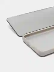 Серебряный чехол-книжка с прозрачным окном Huawei P40/P40 Lite/Y6 2019/P SMART 2021/P30Lite