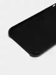 Черный кожаный чехол накладка для iPhone 11