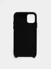 Черный кожаный чехол накладка для iPhone 11