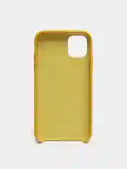 Белый кожаный чехол накладка для iPhone 11