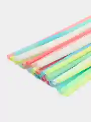Желтый трубочки для напитков, коктейлей