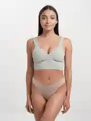 Зеленый топ женский с чашками