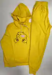 Желтый спортивный костюм женский