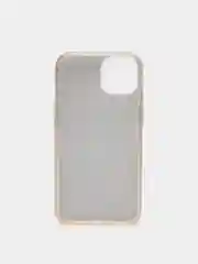 Золотой чехол блестящий iPhone 13 накладка с блёстками