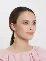Желтый серьги-перья, 6 цветов