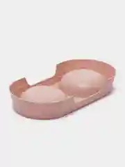 Розовый миска для маленьких кошек и собак