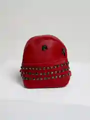 Красный мини рюкзак женский
