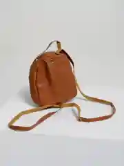 Медный женский мини-рюкзак
