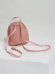 Розовый женский мини-рюкзак