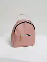 Розовый женский мини-рюкзак
