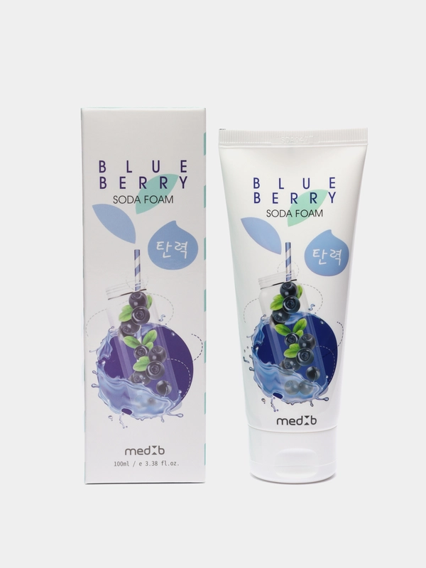 Medb Пенка для умывания с экстрактом голубики и содой Blueberry Soda Foam