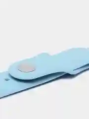 Ледяной ремешок силиконовый с кнопкой для Xiaomi, Amazfit Bip, Samsung, Huawei, 22 мм