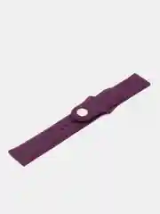 Фиолетовый ремешок силиконовый с кнопкой для Xiaomi, Amazfit Bip, Samsung, Huawei, 22 мм