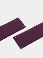 Фиолетовый ремешок силиконовый с кнопкой для Xiaomi, Amazfit Bip, Samsung, Huawei, 22 мм