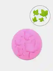 Молд силиконовый "Лист кленовый", 6,5 х 1 см, разные цвета