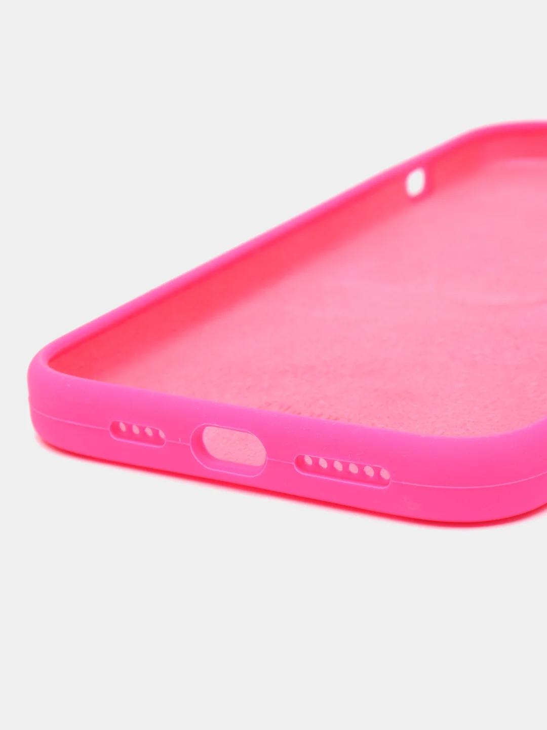 Конфетный чехол Silicone Case для Apple iPhone 12 с защитой камеры (закрытый низ)