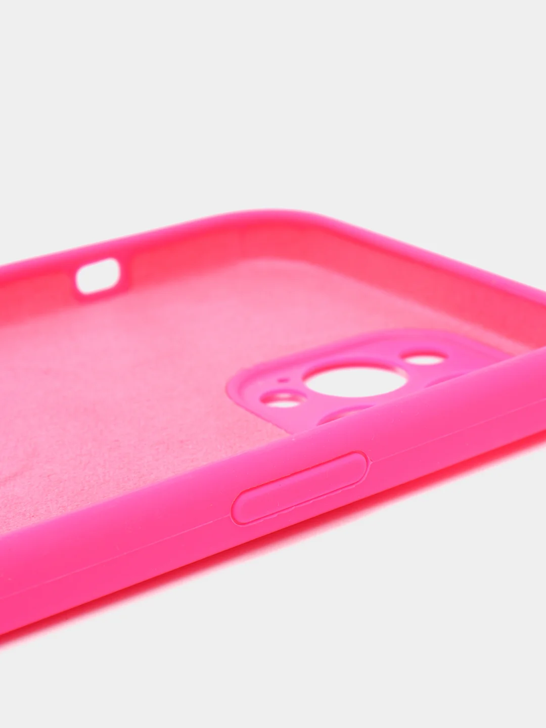 Конфетный чехол Silicone Case для Apple iPhone 12 с защитой камеры (закрытый низ)