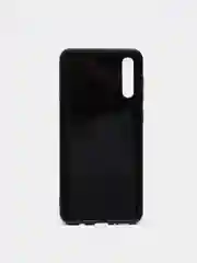 Силиконовый чехол Samsung A50 / A30S, карбон, черный