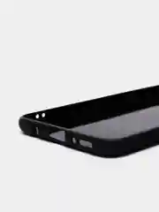 Силиконовый чехол Samsung A50 / A30S, карбон, черный