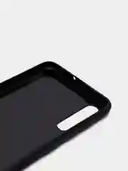 Силиконовый чехол Samsung A50 / A30S, карбон, черный