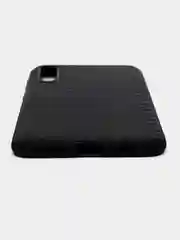 Силиконовый чехол Samsung A50 / A30S, карбон, черный