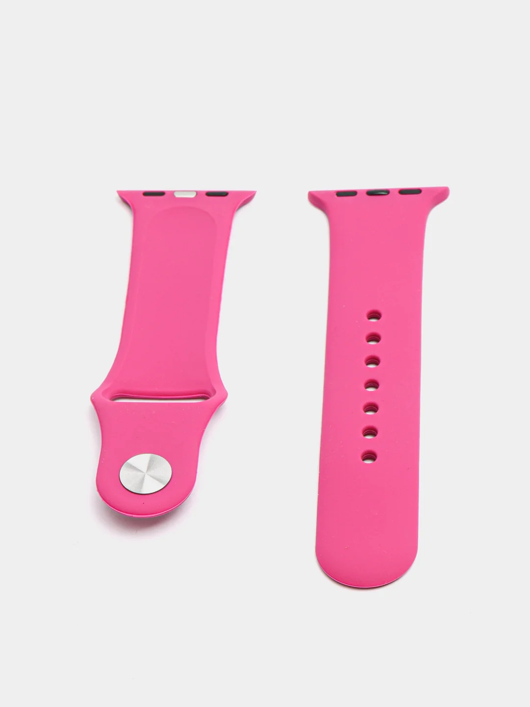 Фуксия силиконовый ремешок для Apple Watch, с корпусом, 38 / 40 / 42 / 44