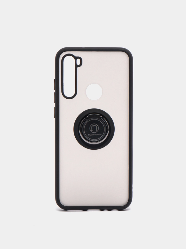 Чехол противоударный для Xiaomi Redmi Note 8T c магнитом и кольцом