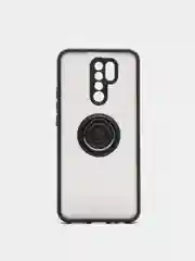 Чехол противоударный Xiaomi Redmi 9 c магнитом и кольцом