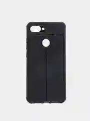 Угольный чехол под кожу Xiaomi Redmi 7A, Redmi 8, Redmi 8A, Redmi Note 8T