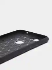 Угольный чехол под кожу Xiaomi Redmi 7A, Redmi 8, Redmi 8A, Redmi Note 8T