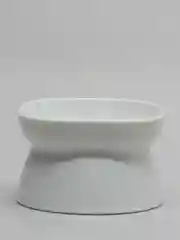 Белый миски для животных