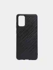 Черный чехол под карбон Samsung Galaxy S11 Plus, S20 Ultra