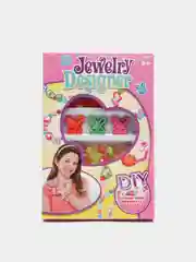 Розовый набор бусин DIY Jewelry, для создания браслетов и бус