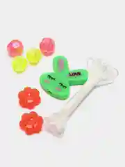 Розовый набор бусин DIY Jewelry, для создания браслетов и бус