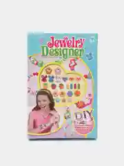 Голубой набор бусин DIY Jewelry, для создания браслетов и бус