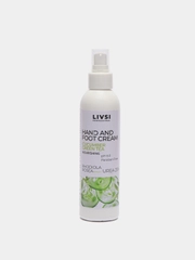 Крем для рук и ног "Cucumber Green tea" 200 мл LIVSI PROFESSIONAL