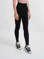 Черный лосины для занятий спортом