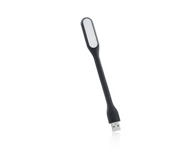 Черный светодиодный USB фонарик