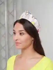 Розовый кокошник