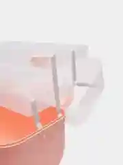 Розовый органайзер для хранения лекарств, домашний, большой